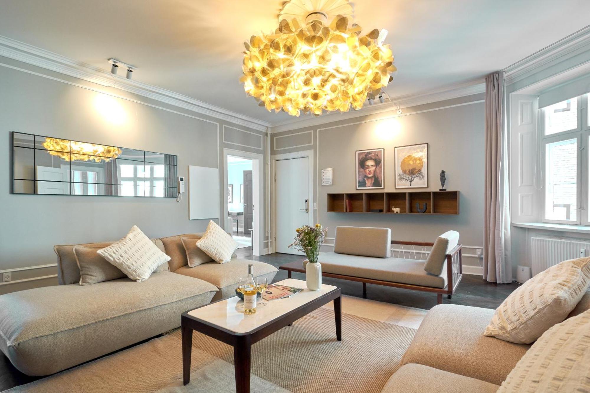220Sqm Designer Apt - Copenhagen City Center - Private Balcony Экстерьер фото